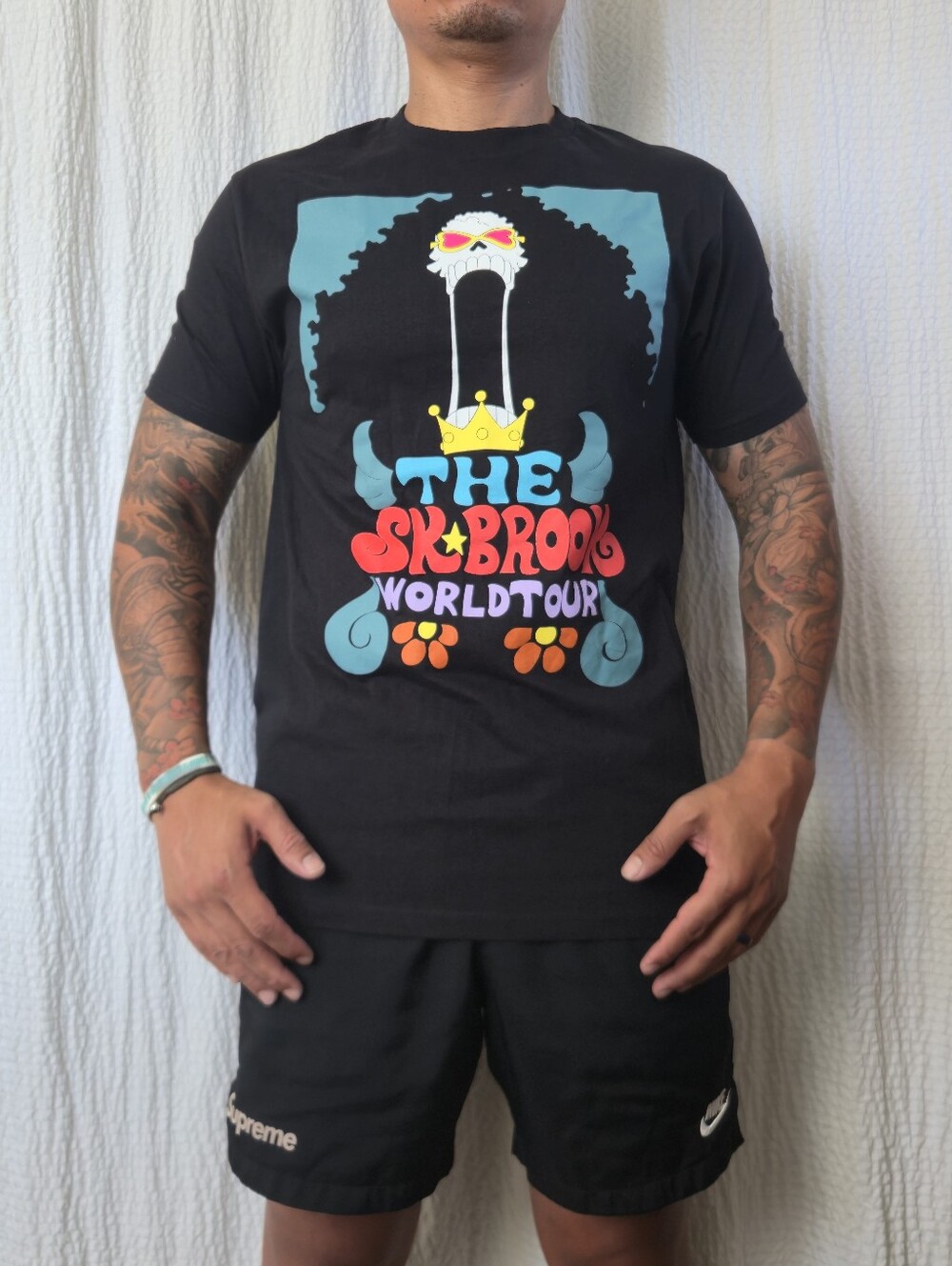 One Piece The Brook World Tour Shirt Medium